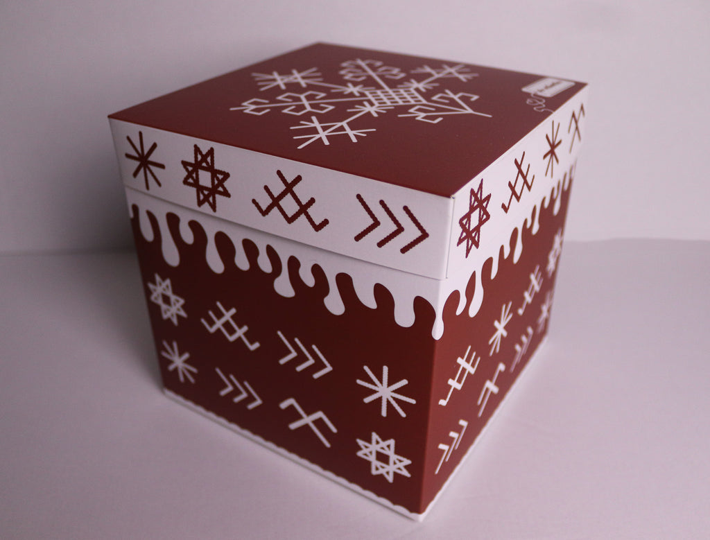 CUBIC GIFT BOX “piparkūkas”