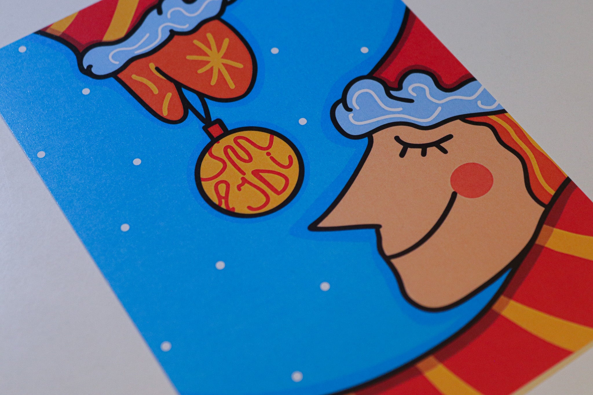 Christmas card - Candies