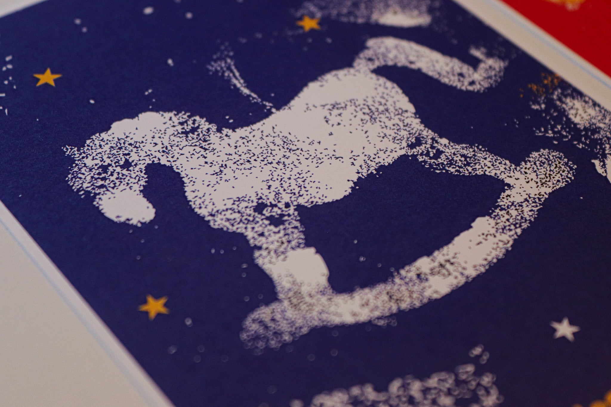 Christmas card - Horse