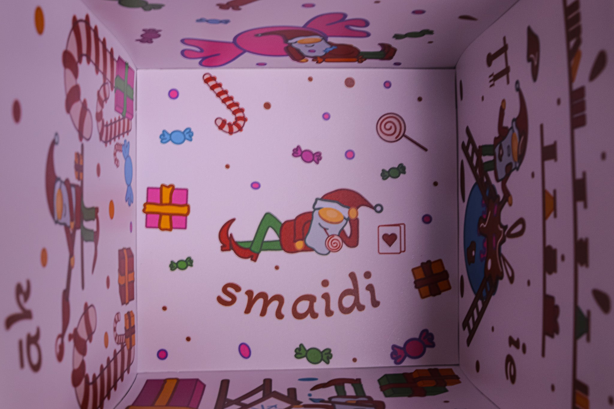 CUBIC GIFT BOX “piparkūkas”