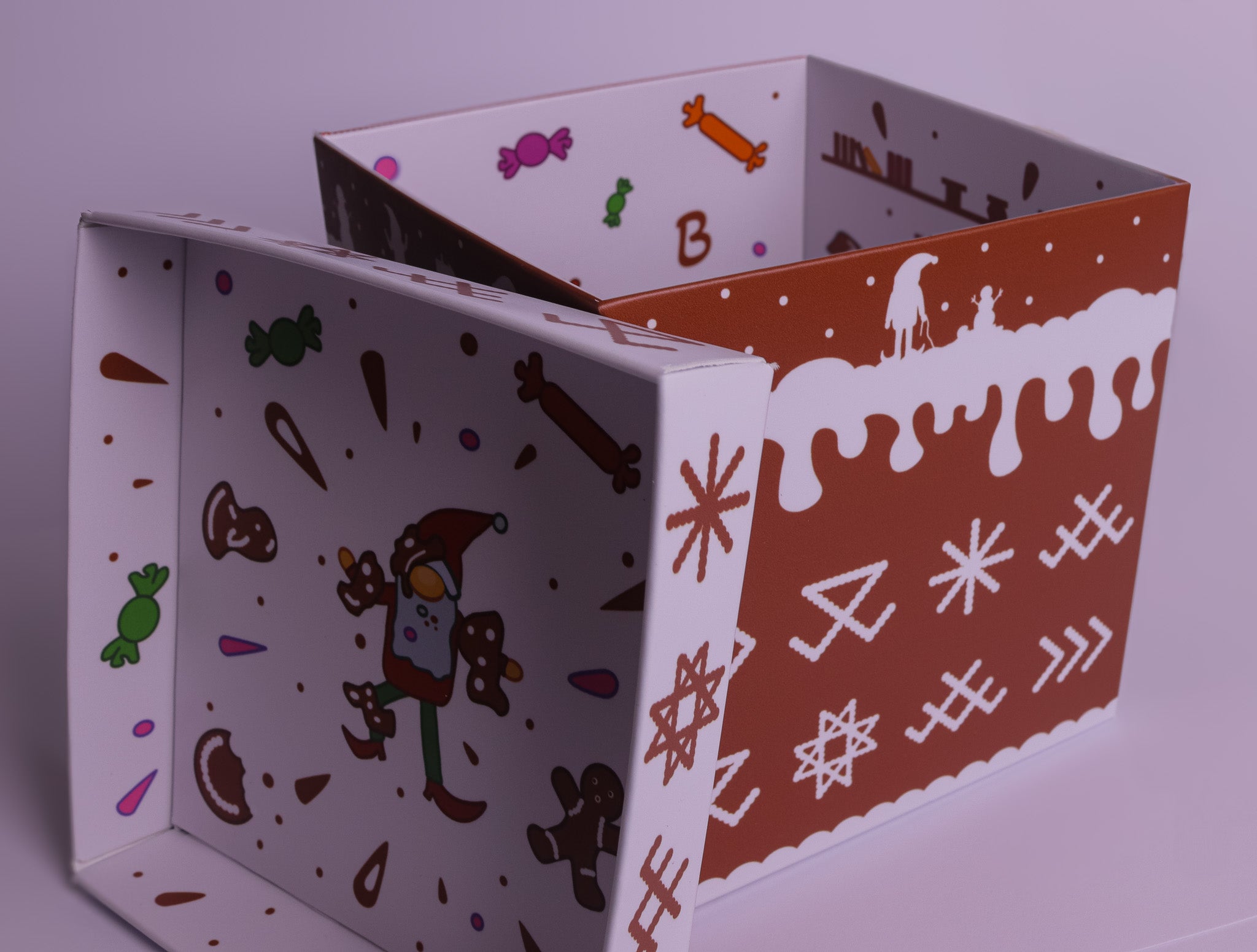 CUBIC GIFT BOX “piparkūkas”