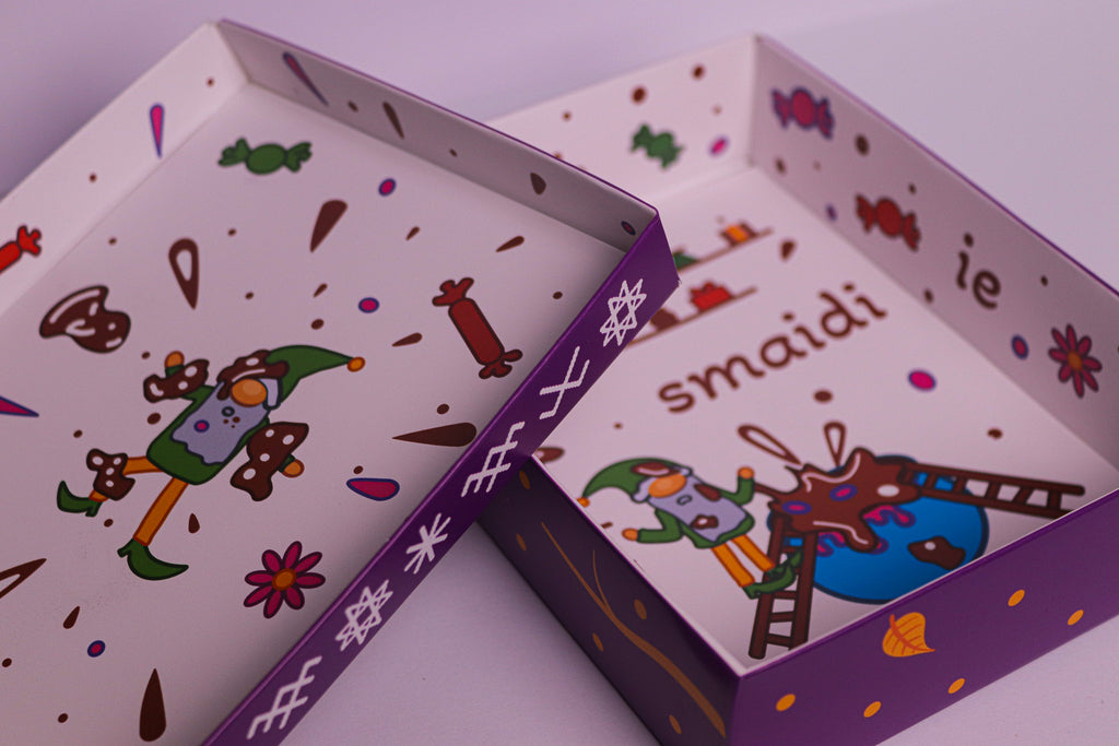RECTANGULAR GIFT BOX "pavasaris"